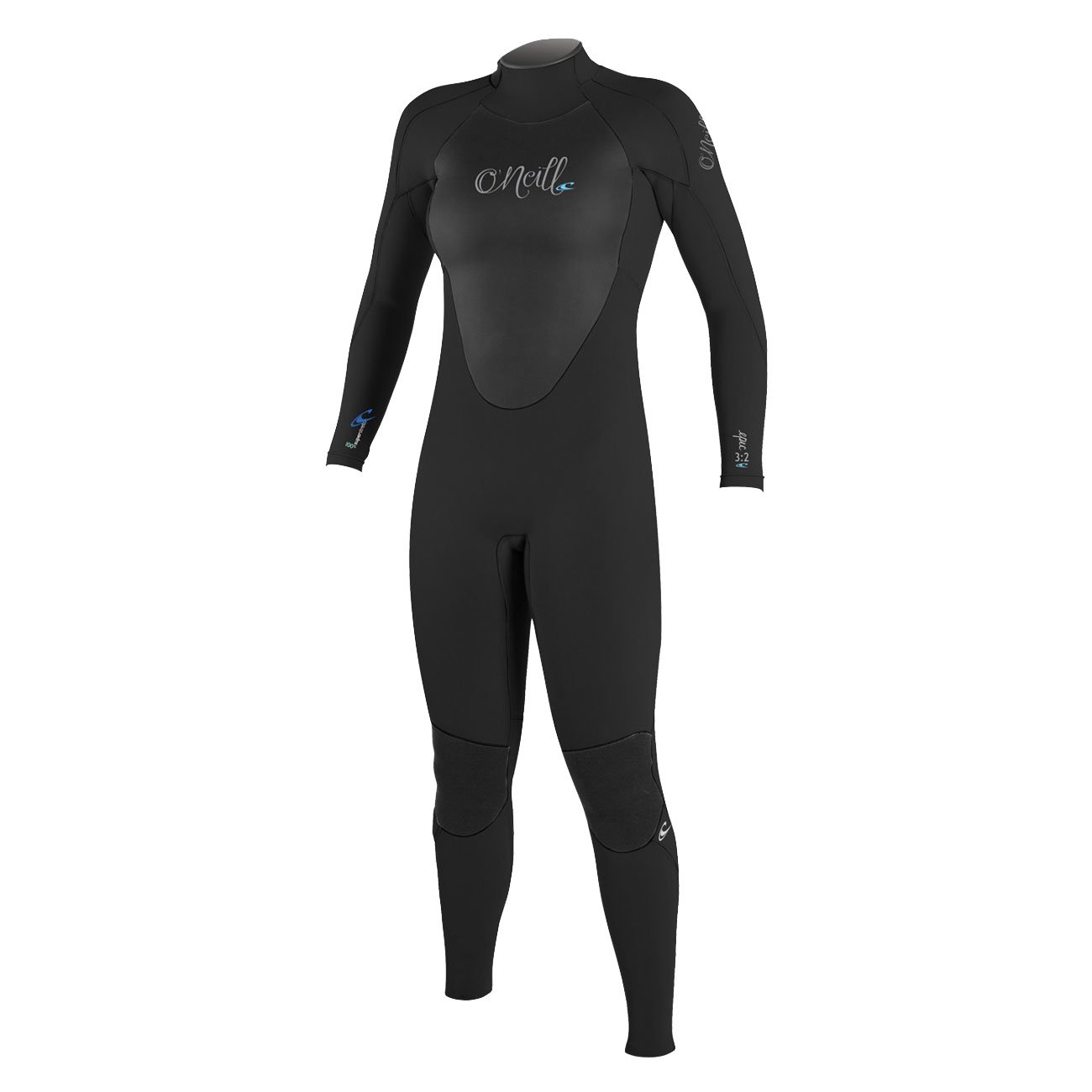 Amazon | O'Neill Women's Epic 3/2mm Back Zip Full Wetsuit, Black